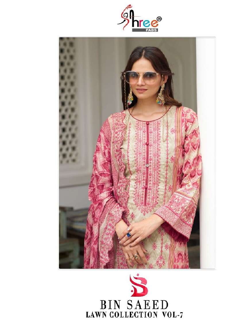 Bin Saeed Lawn Vol-7 by Shree